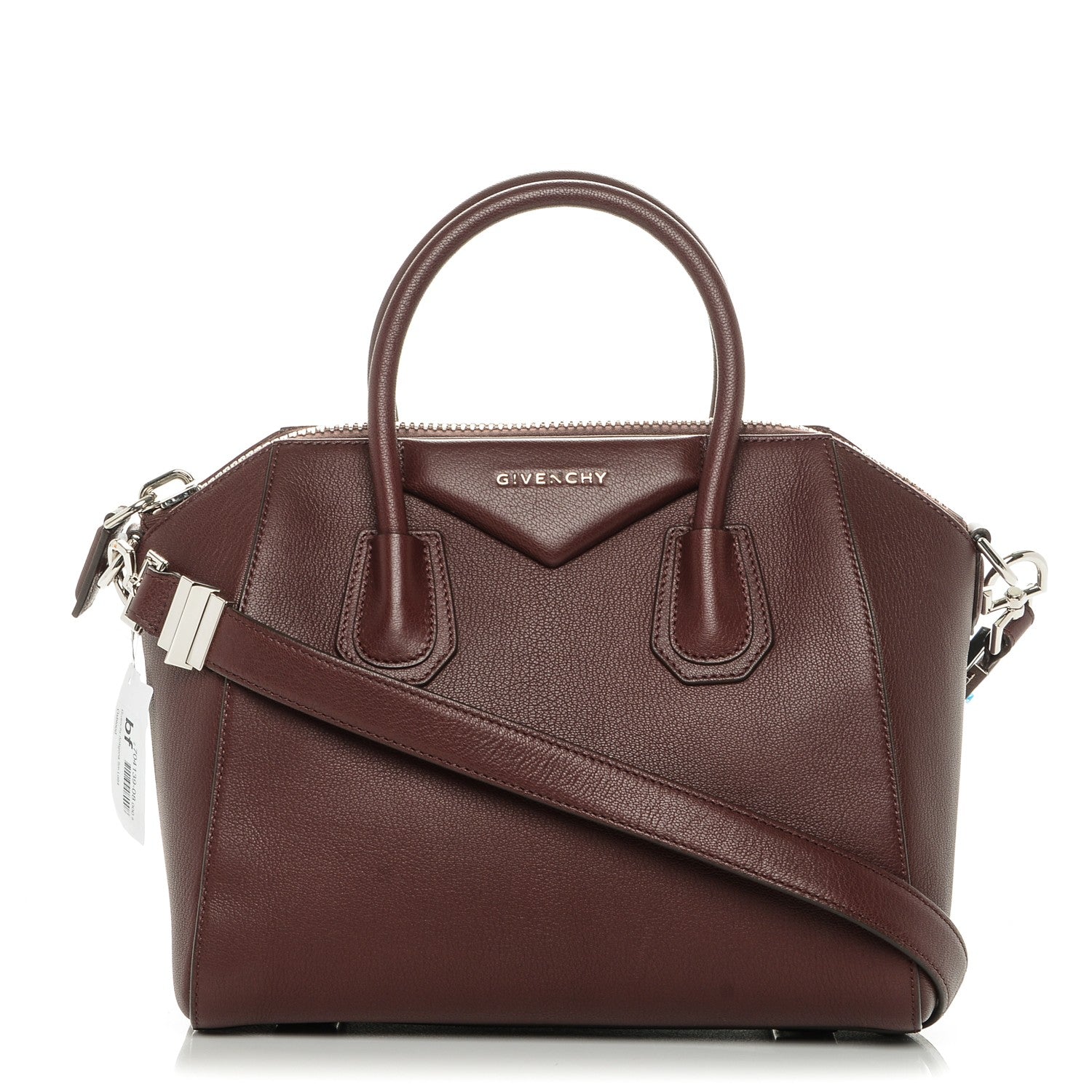 Givenchy Sugar Goatskin Small Antigona Oxblood 1 of 7
