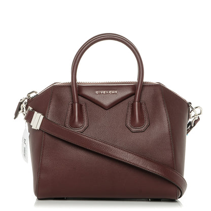 Givenchy Sugar Goatskin Small Antigona Oxblood 1 of 7
