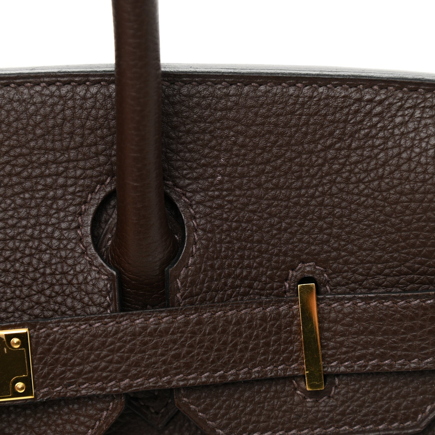 Togo Birkin 30 Chocolate