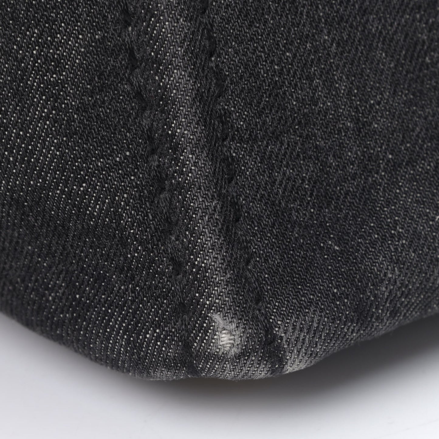 Denim Small Logo Tote Black