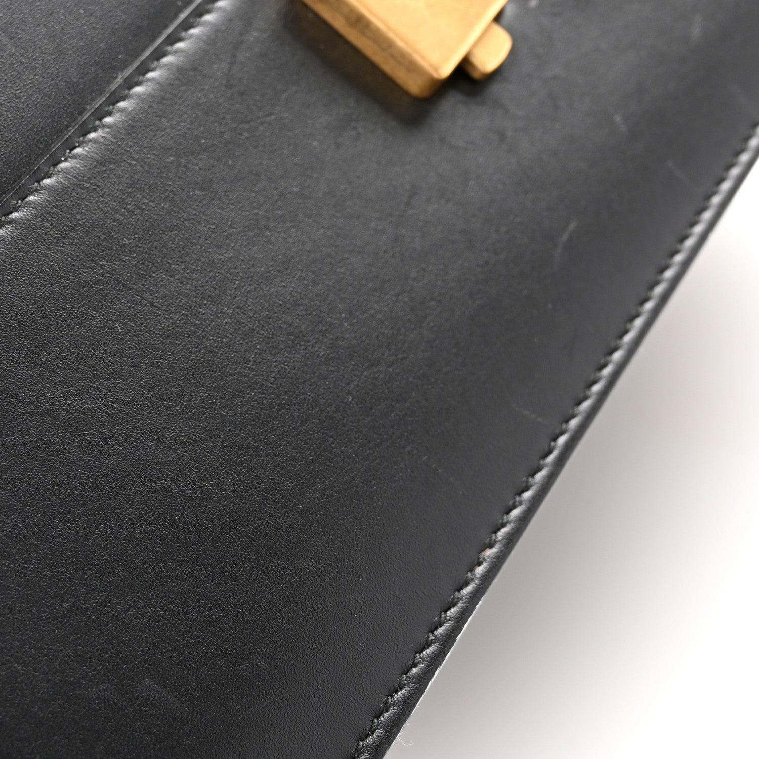 Gucci Calfskin Sylvie Web Small Queen Margaret Top Handle Bag Black 11 of 11