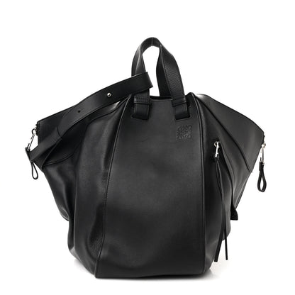 Loewe Calfskin Medium Hammock Shoulder Bag Black 1 of 11