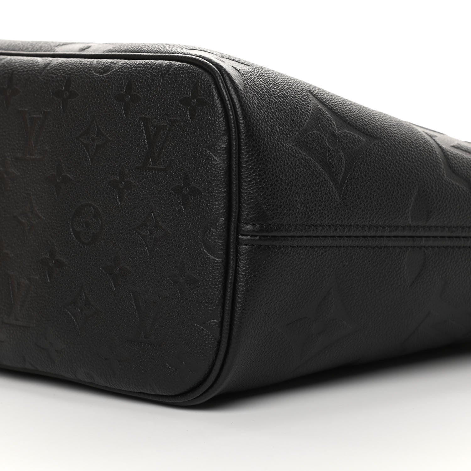 Louis Vuitton Empreinte Monogram Giant Neverfull MM Black 10 of 11