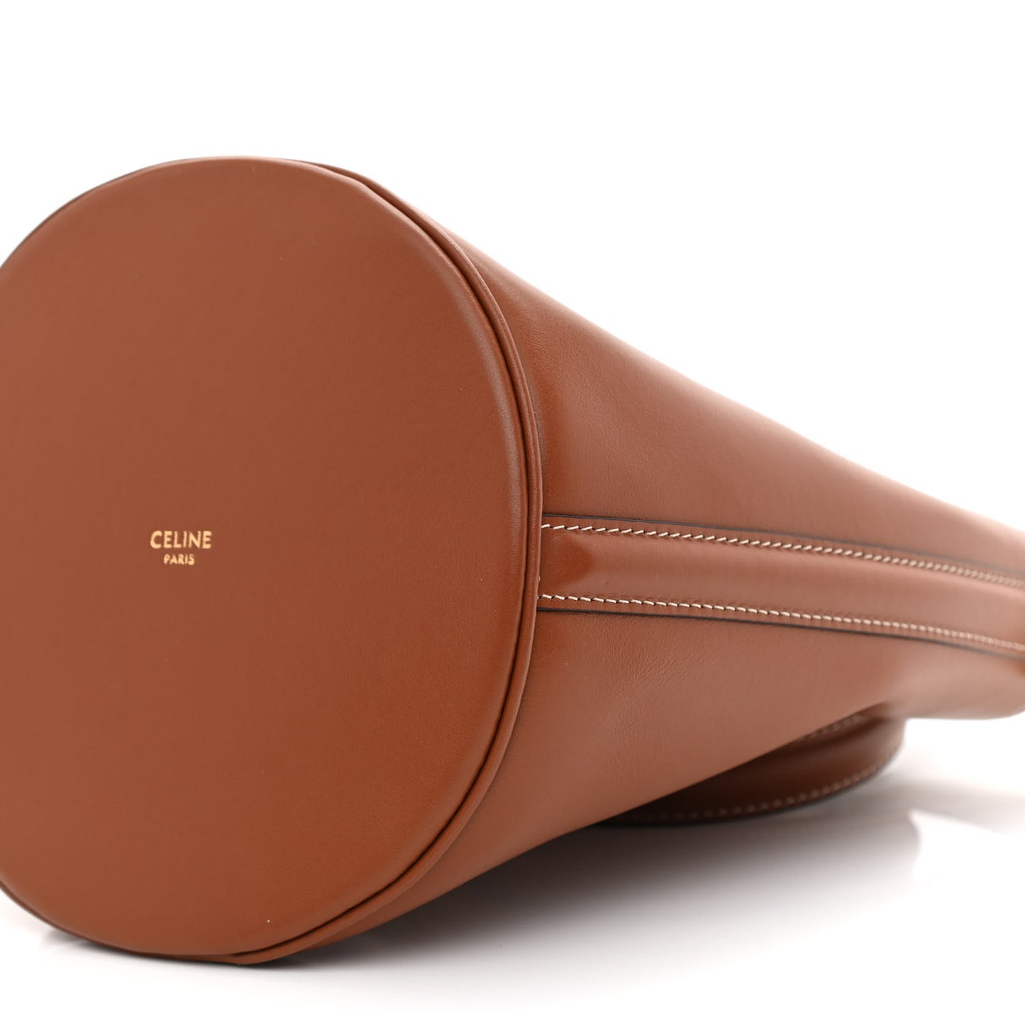 Smooth Calfskin Bucket 16 Bag Tan