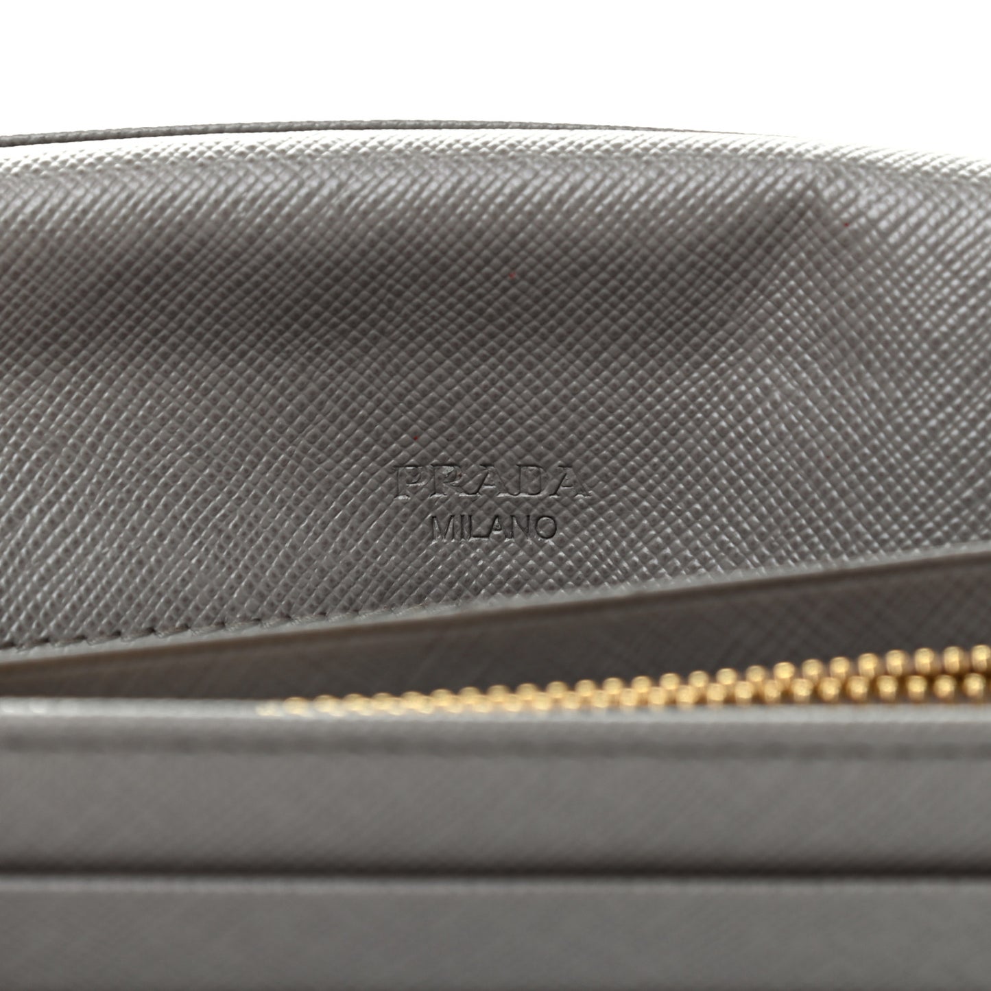 Saffiano Metal Continental Flap Wallet Argilla