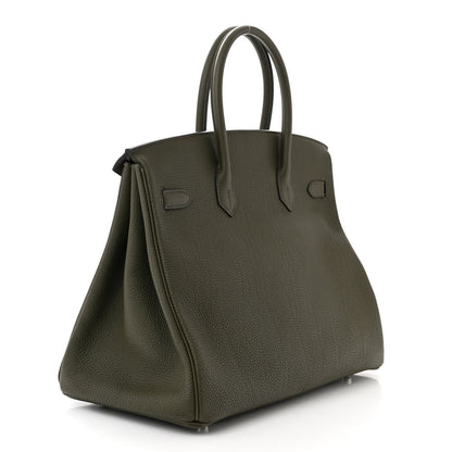Hermes Togo Birkin 35 Vert Veronese 3 of 10