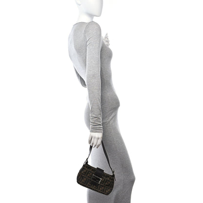 Fendi Zucca Shoulder Bag Tobacco 2 of 9