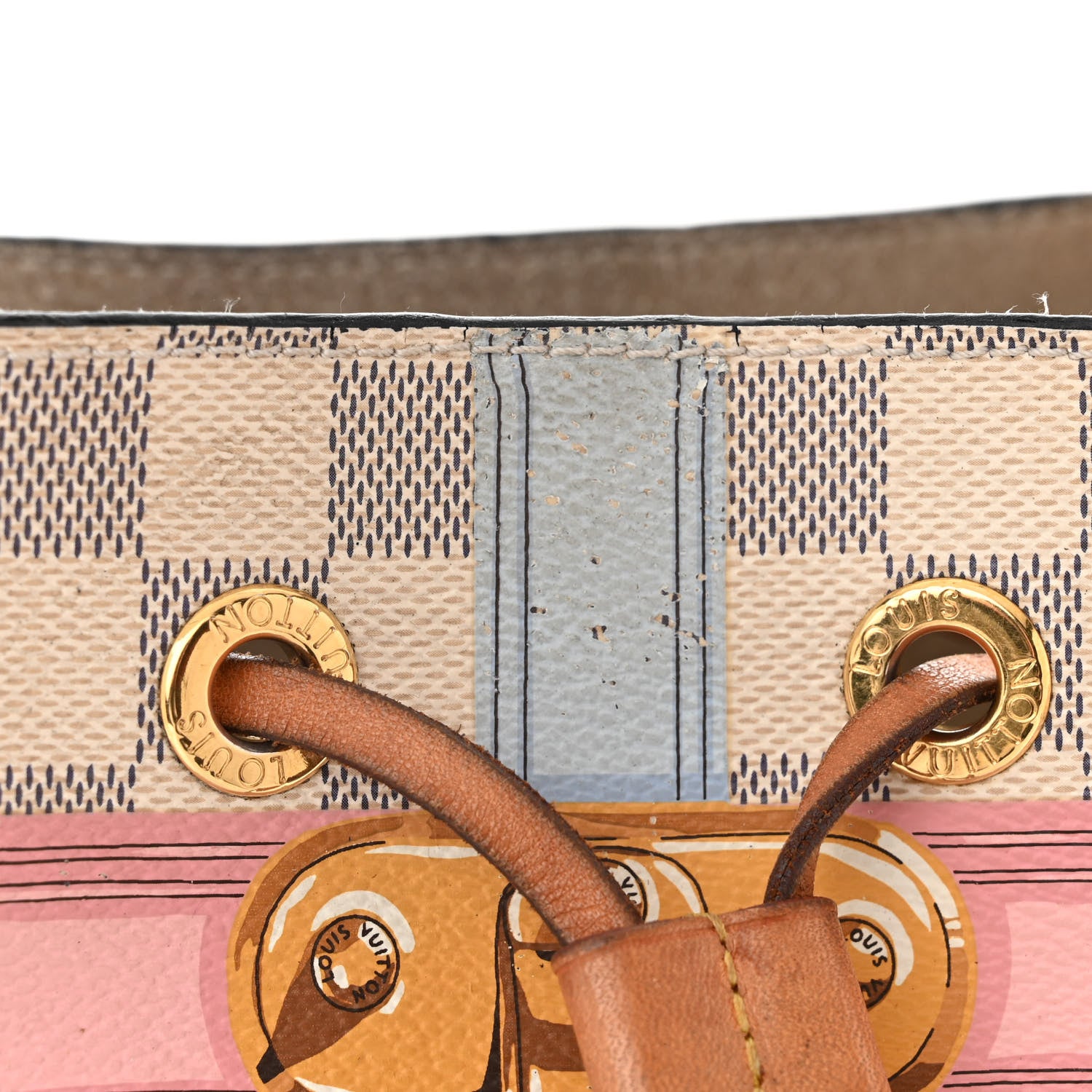 Louis Vuitton Damier Azur Summer Trunks Neonoe 13 of 14