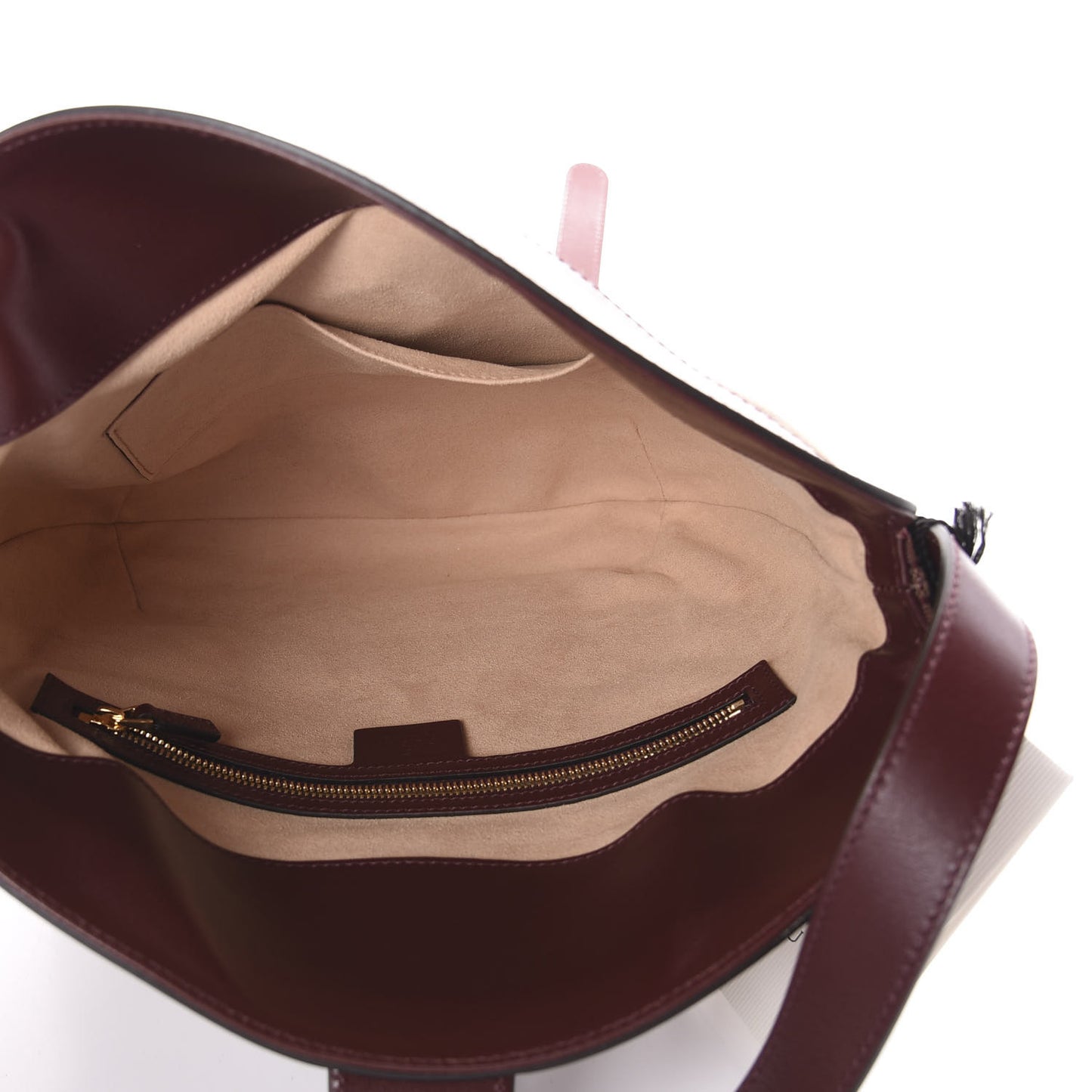 GG Monogram Calfskin Medium Arli Shoulder Bag Sahara Rubino Chardonnay