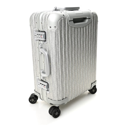 Christian Dior X RIMOWA Aluminum Gradient Cabin Luggage Silver 2 of 9