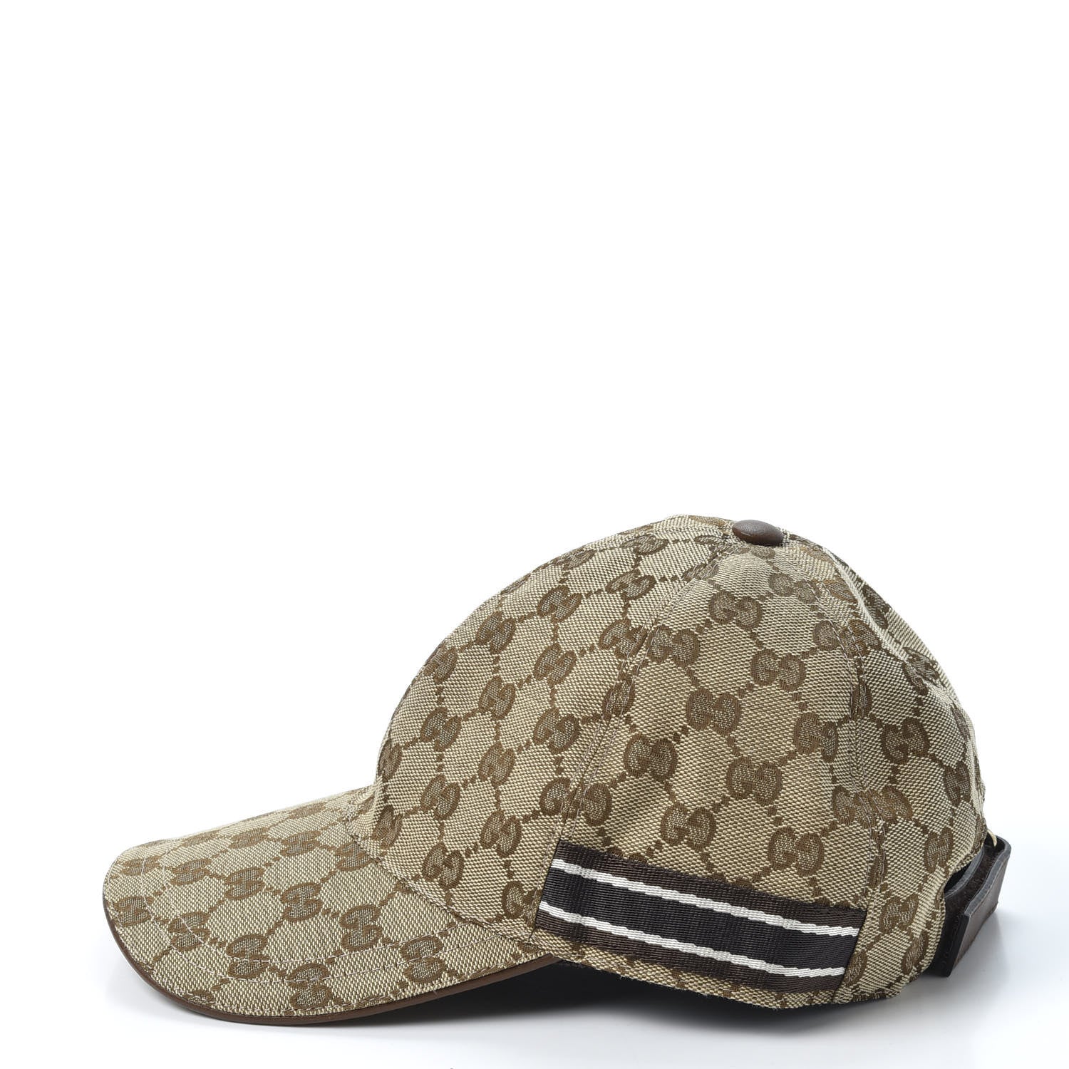 Gucci Monogram Web Baseball Hat S Beige 2 of 7