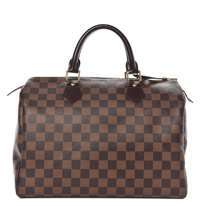 Louis Vuitton Damier Ebene Speedy 30 1 of 14