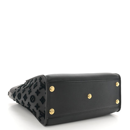 Louis Vuitton Calfskin Monogram Tufting On My Side Black 4 of 10