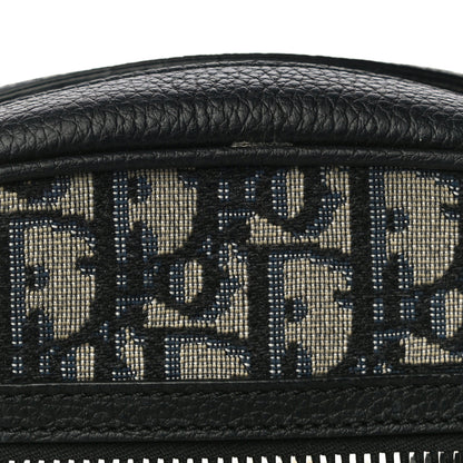 Christian Dior Oblique Messenger Pouch Beige Black 11 of 11