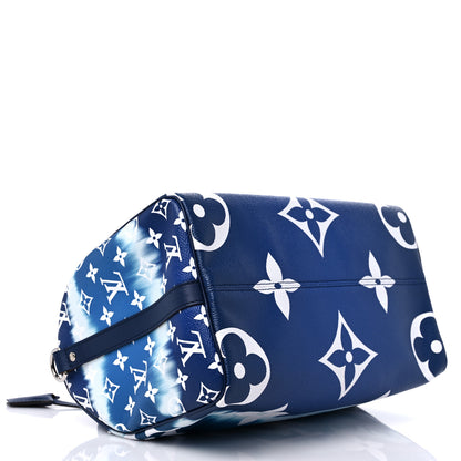 Louis Vuitton Monogram Escale Speedy Bandouliere 30 Blue 4 of 11