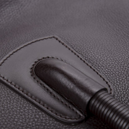 Gucci Calfskin Large Duffle Brown 7 of 10