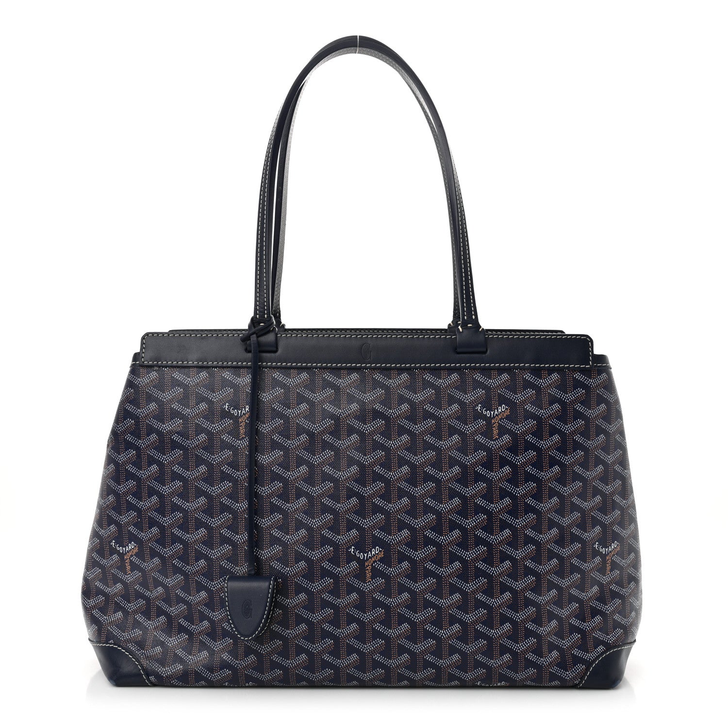 Goyard Goyardine Bellechasse PM Navy 1 of 14