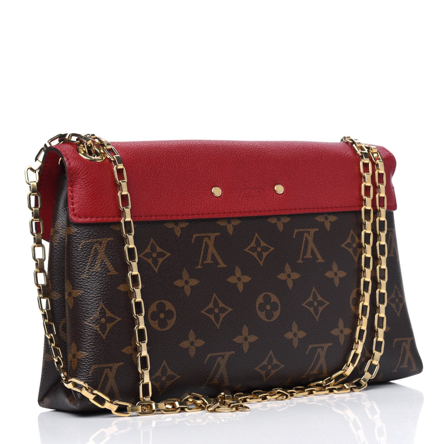 Monogram Pallas Chain Cherry