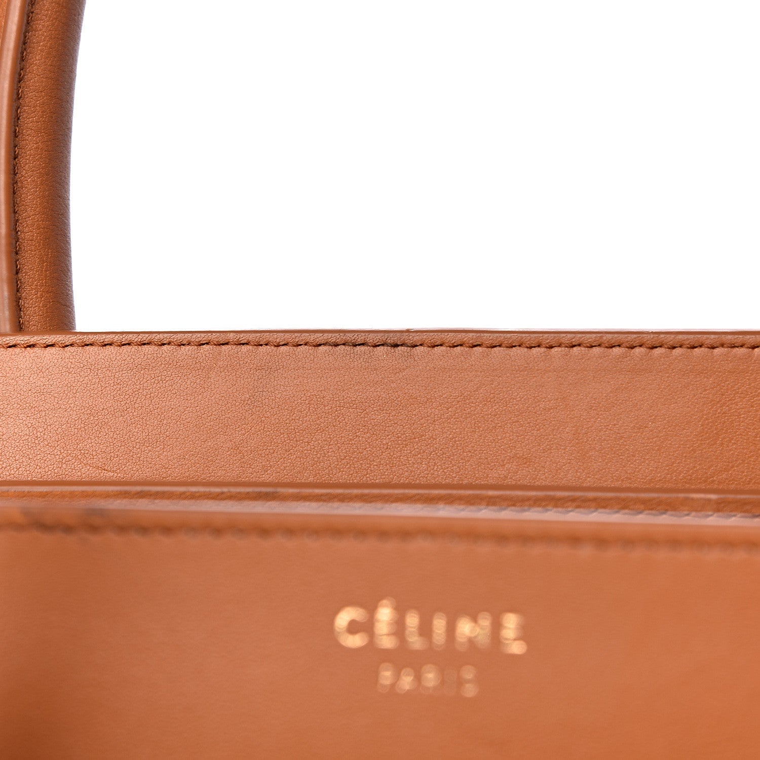 Celine Smooth Calfskin Mini Luggage Light Copper 10 of 20