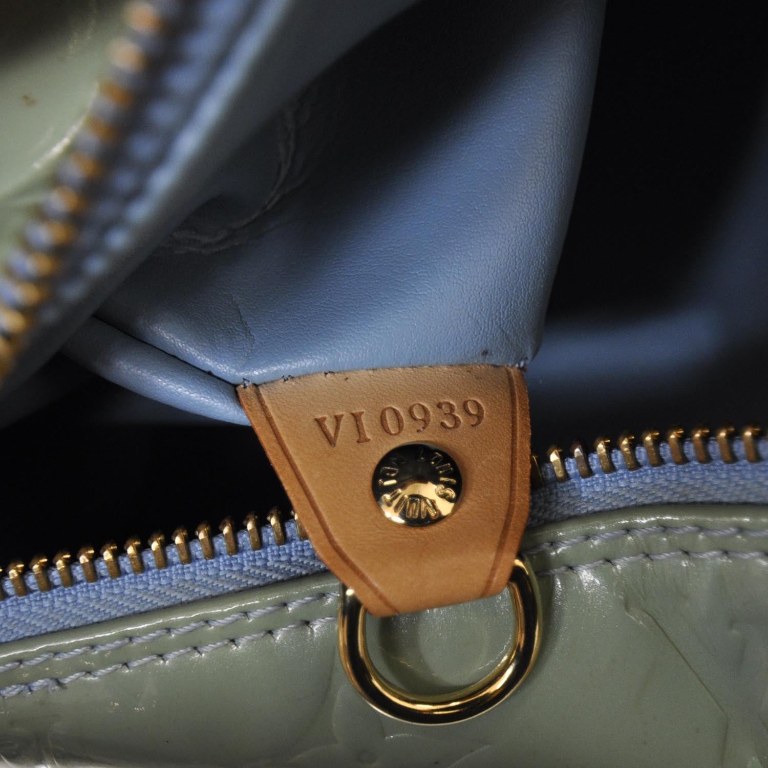 Louis Vuitton Vernis Bedford Baby Blue 8 of 8