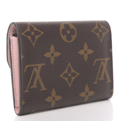 Louis Vuitton Monogram Rosalie Coin Purse Rose Ballerine 3 of 8