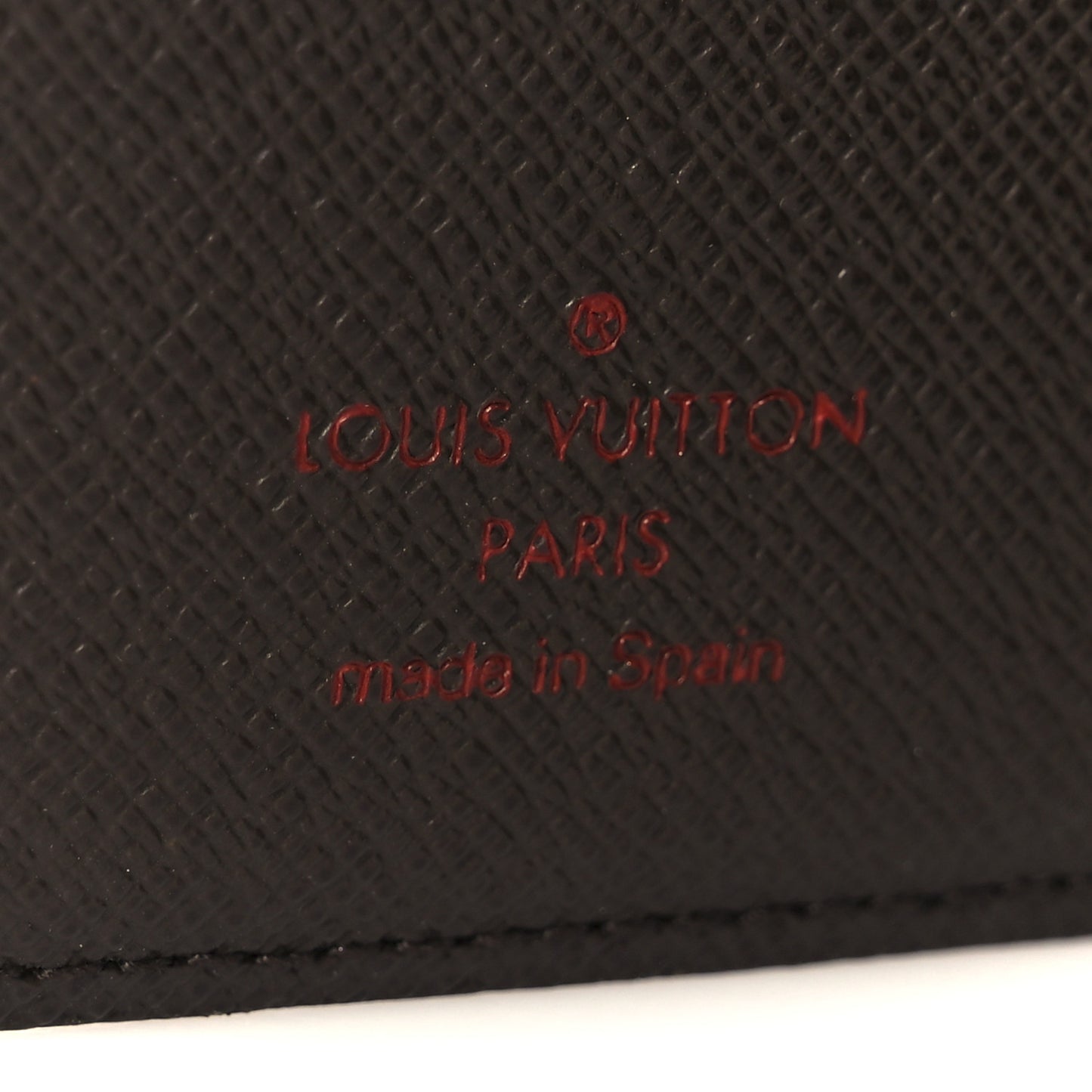 Damier Ebene Small Ring Agenda Cover
