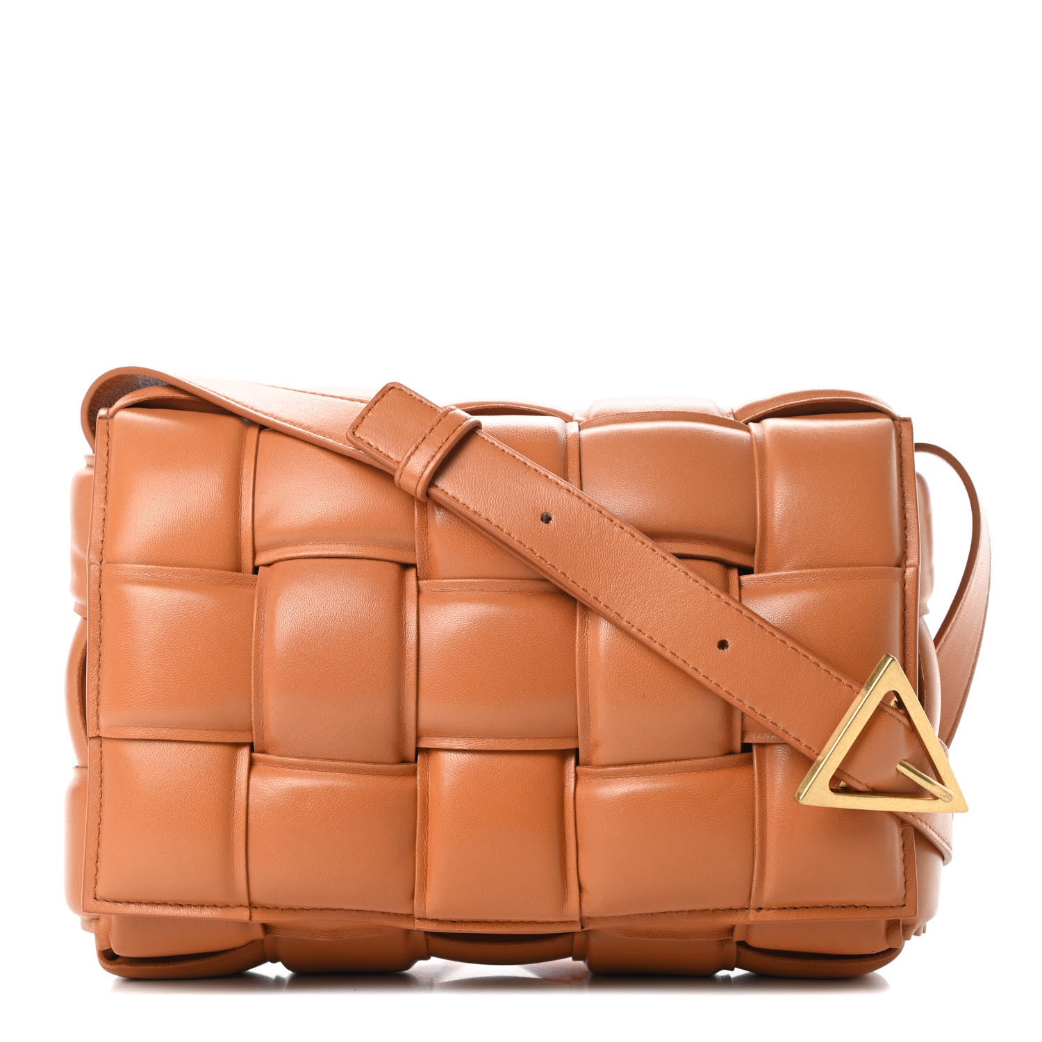 Bottega Veneta Nappa Maxi Intreccio Padded Cassette Crossbody Bag Clay 1 of 11