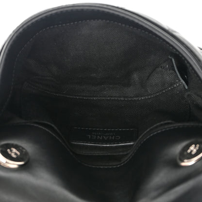 Chanel Calfskin Quilted CC Uniform Flap Belt Bag Black 5 of 15