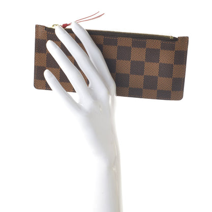 Louis Vuitton Damier Ebene Josephine Wallet Zippered Insert 2 of 6