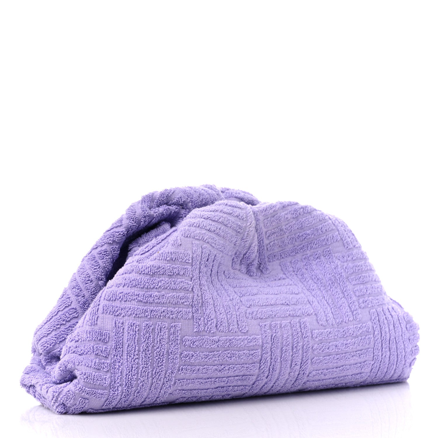 Bottega Veneta Sponge Fabric The Pouch Clutch Wisteria 3 of 8
