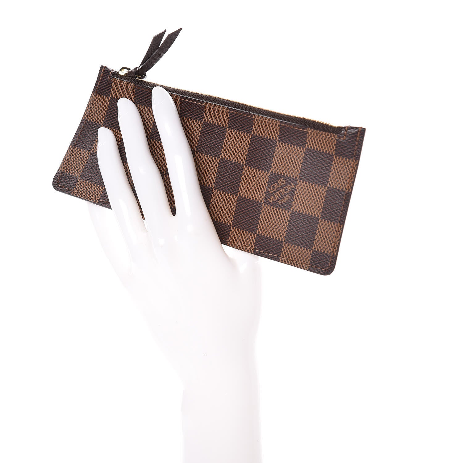 Louis Vuitton Damier Ebene Josephine Wallet Zippered Insert 2 of 8
