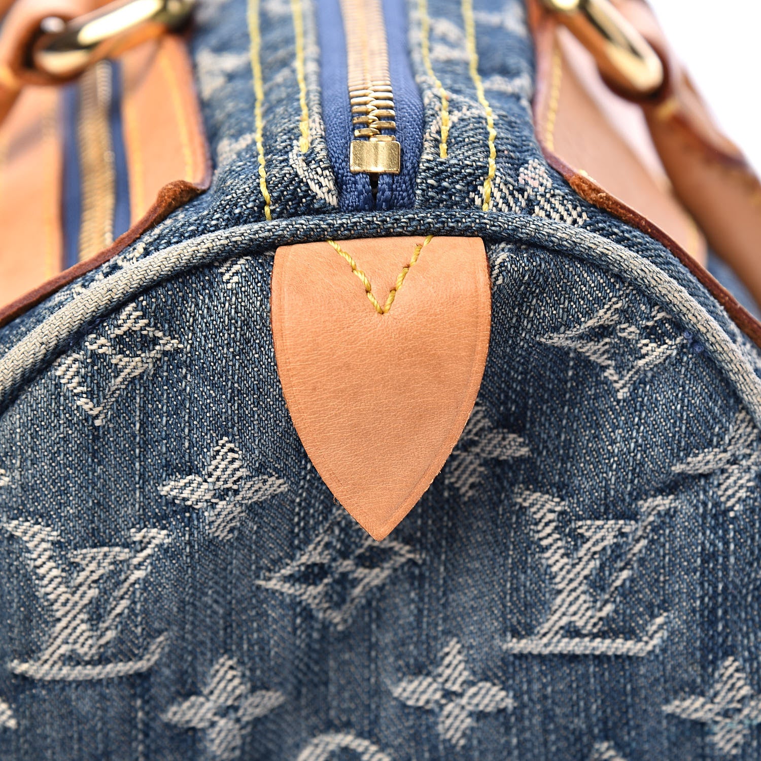 Louis Vuitton Monogram Denim Neo Speedy Blue 19 of 24