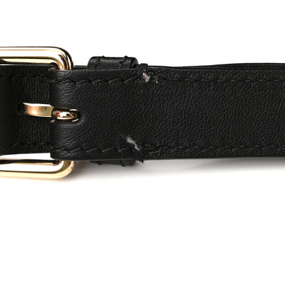 Chanel Lambskin Quilted Waist Bag Fanny Pack Black 13 of 15
