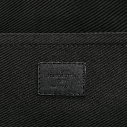 Louis Vuitton Calfskin Monogram Shadow Discovery Pochette Black 6 of 10