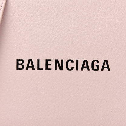 Balenciaga Smooth Calfskin Logo XS Everyday Camera Bag Light Rose Black 8 of 10