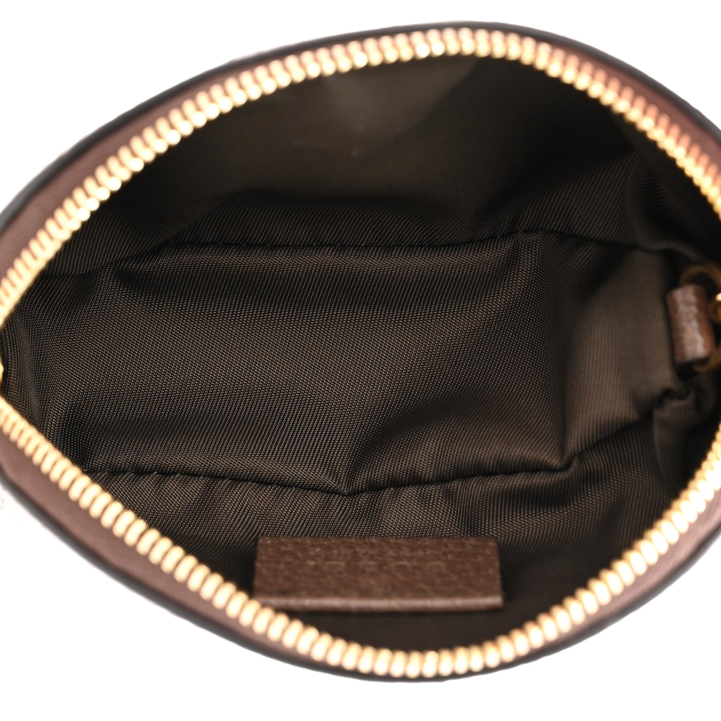 GG Supreme Monogram Web Ophidia Dome Key Pouch Beige New Acero