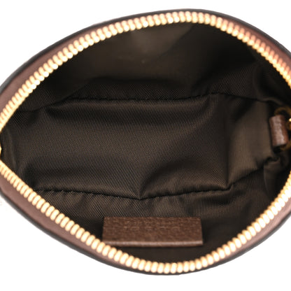 Gucci GG Supreme Monogram Web Ophidia Dome Key Pouch Beige New Acero 5 of 9