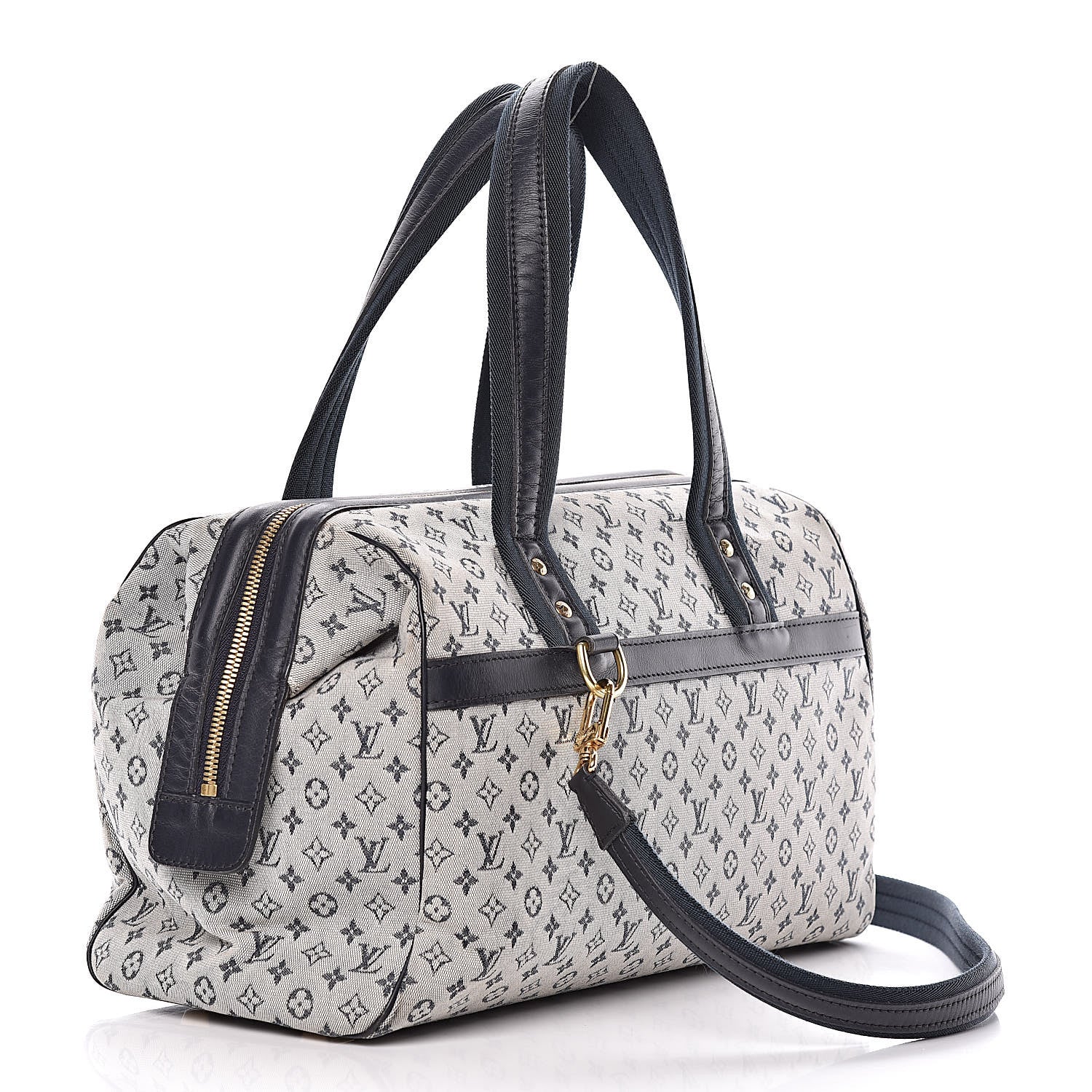 Louis Vuitton Mini Monogram Josephine GM Blue 3 of 10