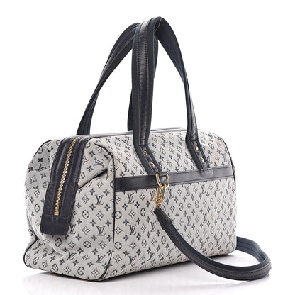 Louis Vuitton Mini Monogram Josephine GM Blue 3 of 10