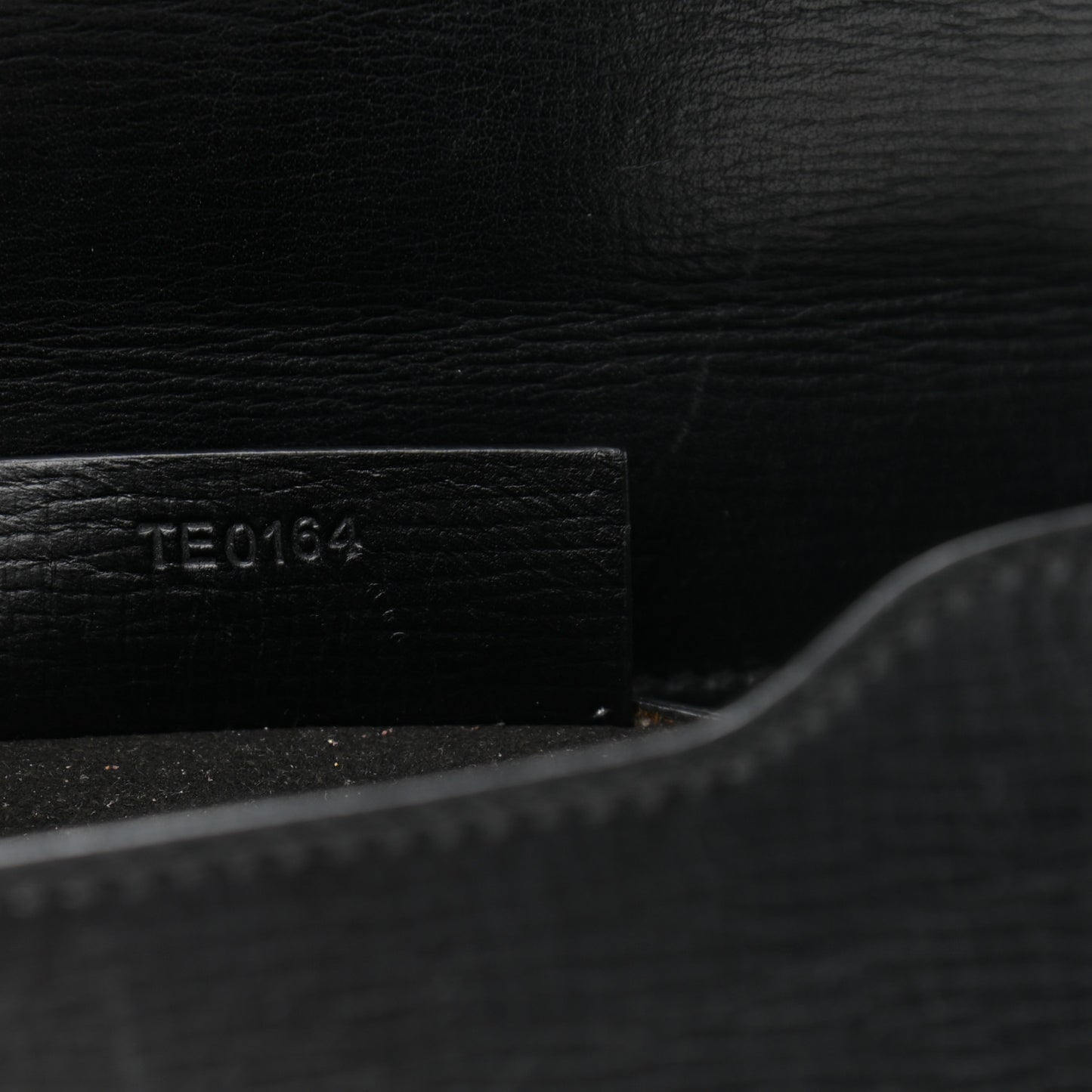 Textured Calfskin Mini Pandora Box Crossbody Bag Black