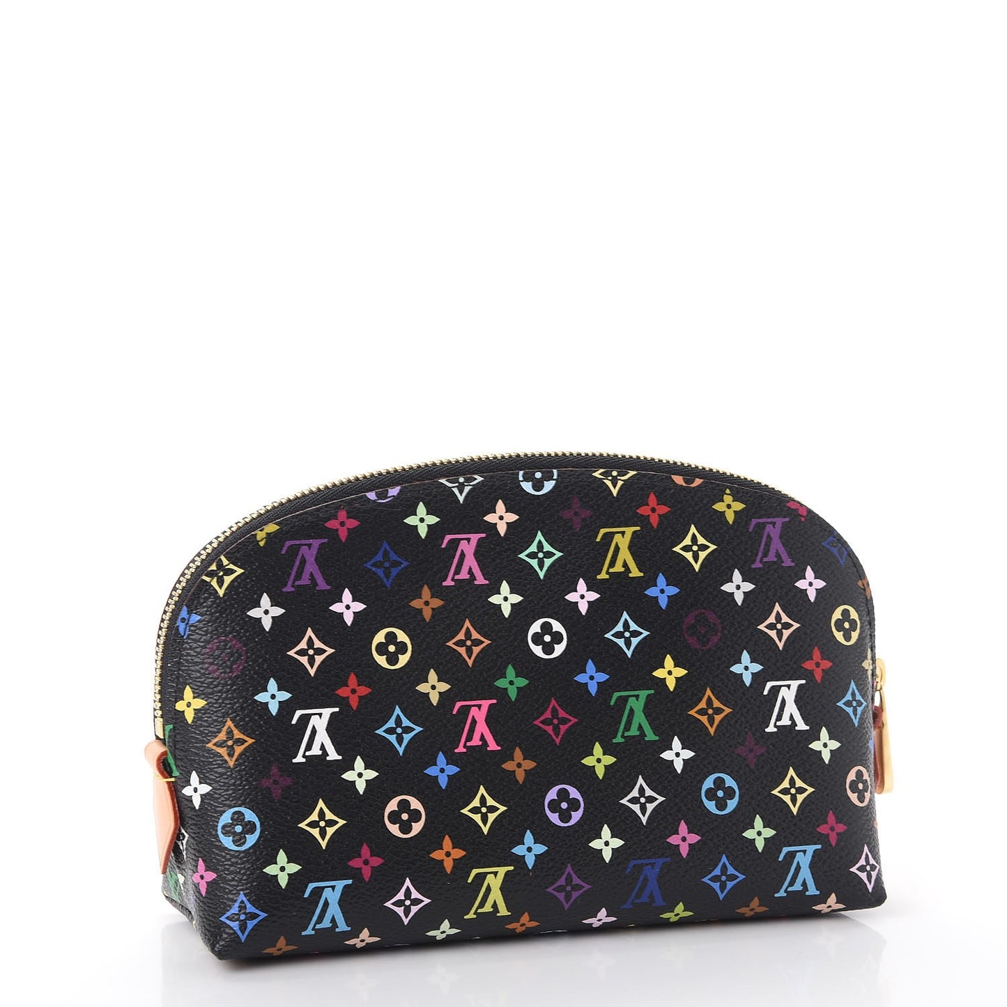 Monogram Multicolor Cosmetic Pouch Black Grenade