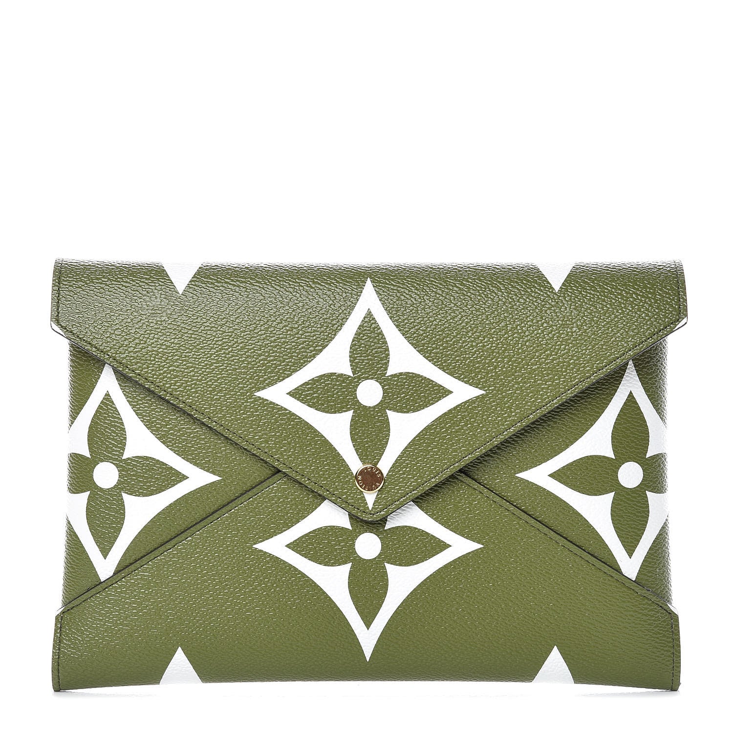 Louis Vuitton Monogram Giant Large Kirigami Pochette Kaki 1 of 10