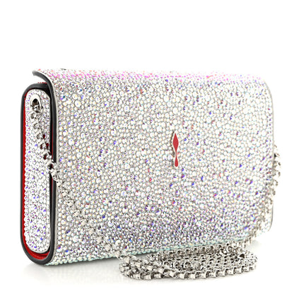 Christian Louboutin Crystal Small Vanite Clutch Silver 3 of 9