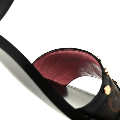 Louis Vuitton Passenger Sandals 36.5 Black 8 of 11