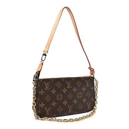 Louis Vuitton Monogram Chain Pochette Accessories 3 of 9