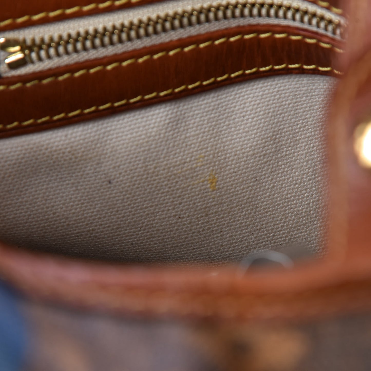 Monogram Rayures Tisse Sac GM Blue