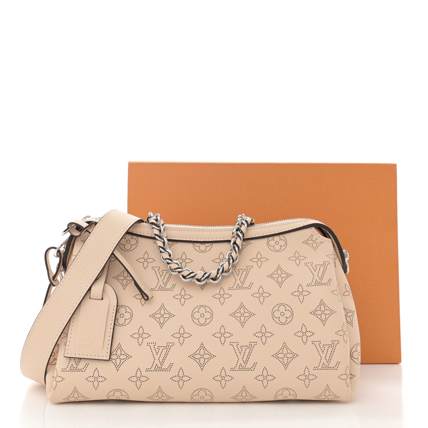 Louis Vuitton Mahina Braided Hand It All PM Creme 1567178