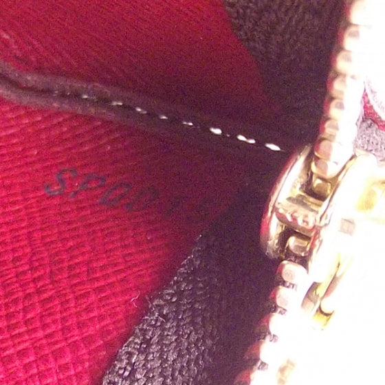 Cherry Monogram Cerises Key Cles Change Purse