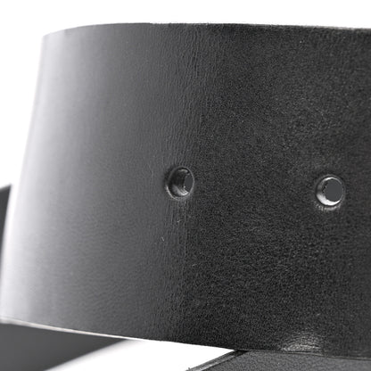 Saint Laurent Calfskin Ceinture Belt 80 32 Black 9 of 9
