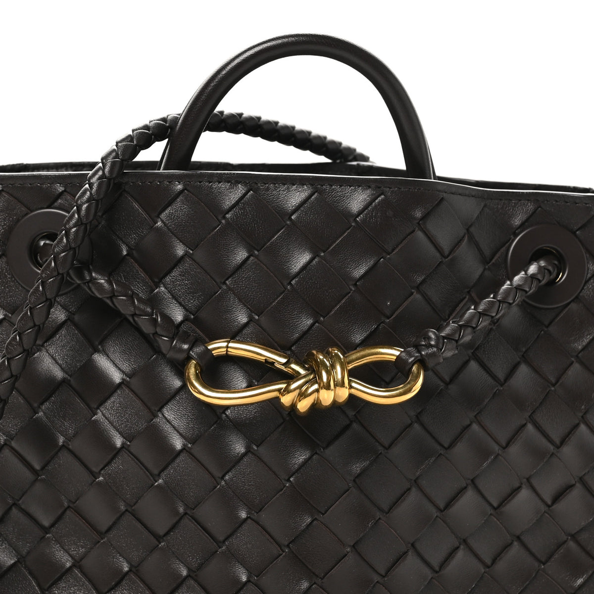 Bottega Veneta Nappa Intrecciato Small Andiamo Shoulder Bag Fondant 7 of 9